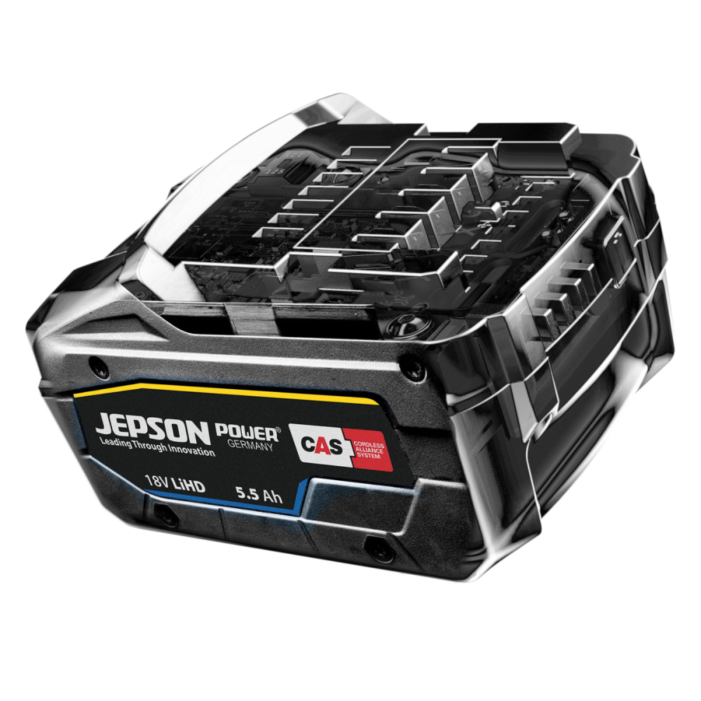 Jepson 8320E LiHD 5.5Ah 18v accu